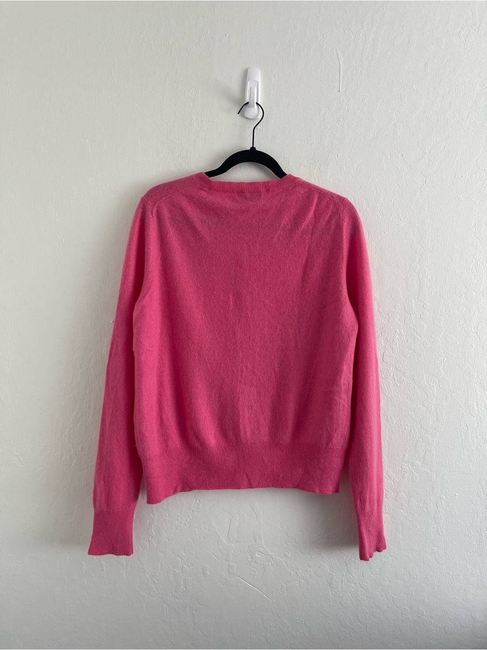 Lord & Taylor Pink Button Closure Long Sleeve Knit Cardigan Sweater Womens XL - Picture 2 of 9